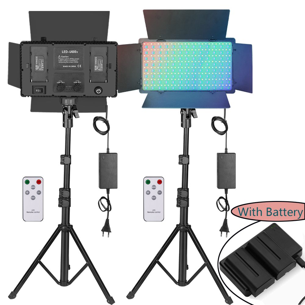 Zoom Lighting Kit - Luz LED para fotografía U800 RGB,