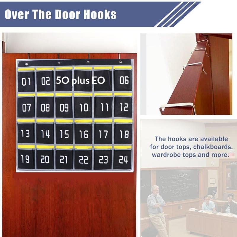 Home Office Phone Number - Bolsa de almacenamiento numerada para colgar
