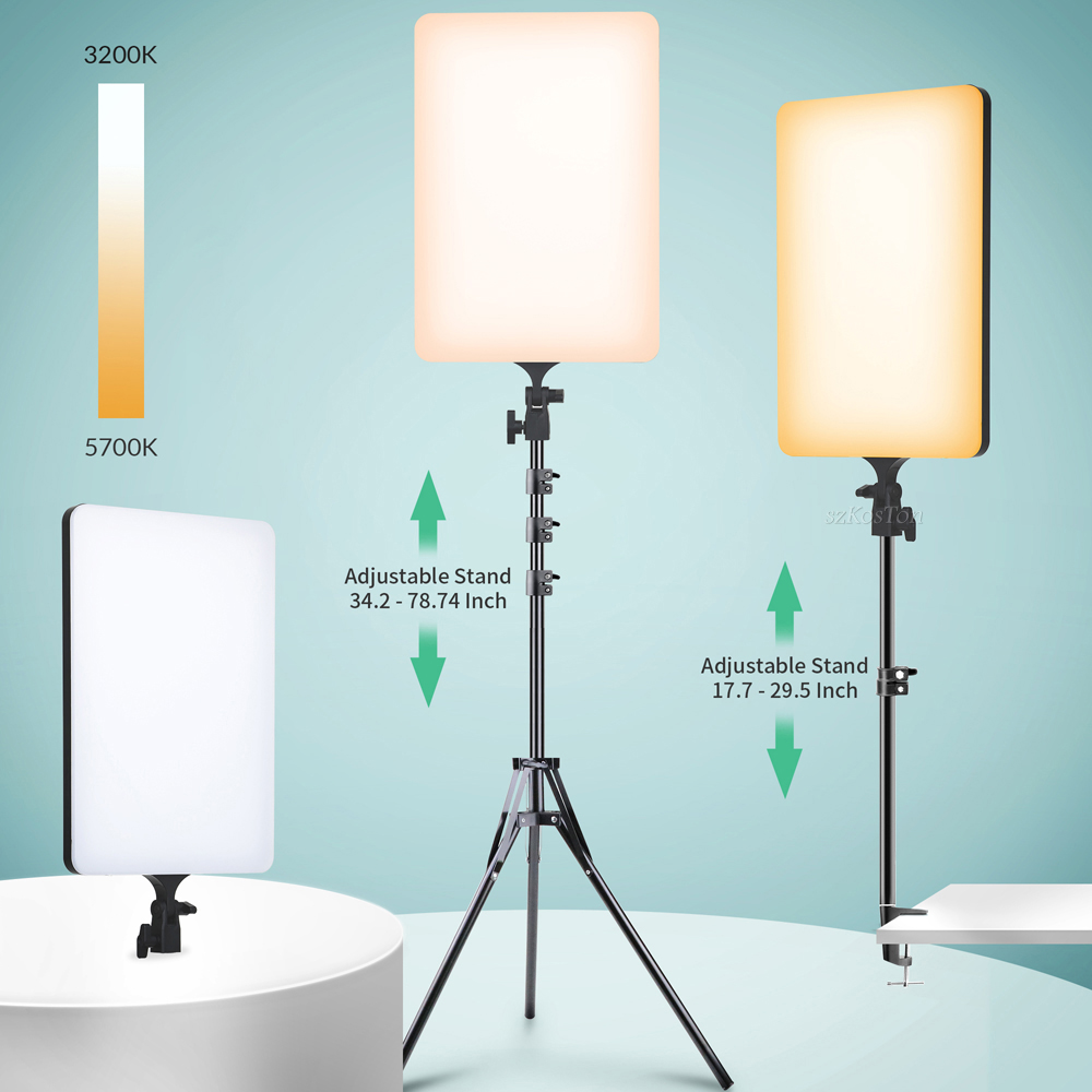 Zoom Lighting Kit - Luz LED de estudio fotográfico para