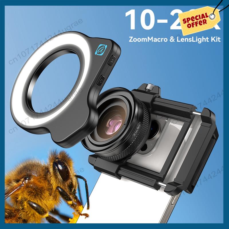 Zoom Lighting Kit - -A15I Lente macro con zoom 10-20X