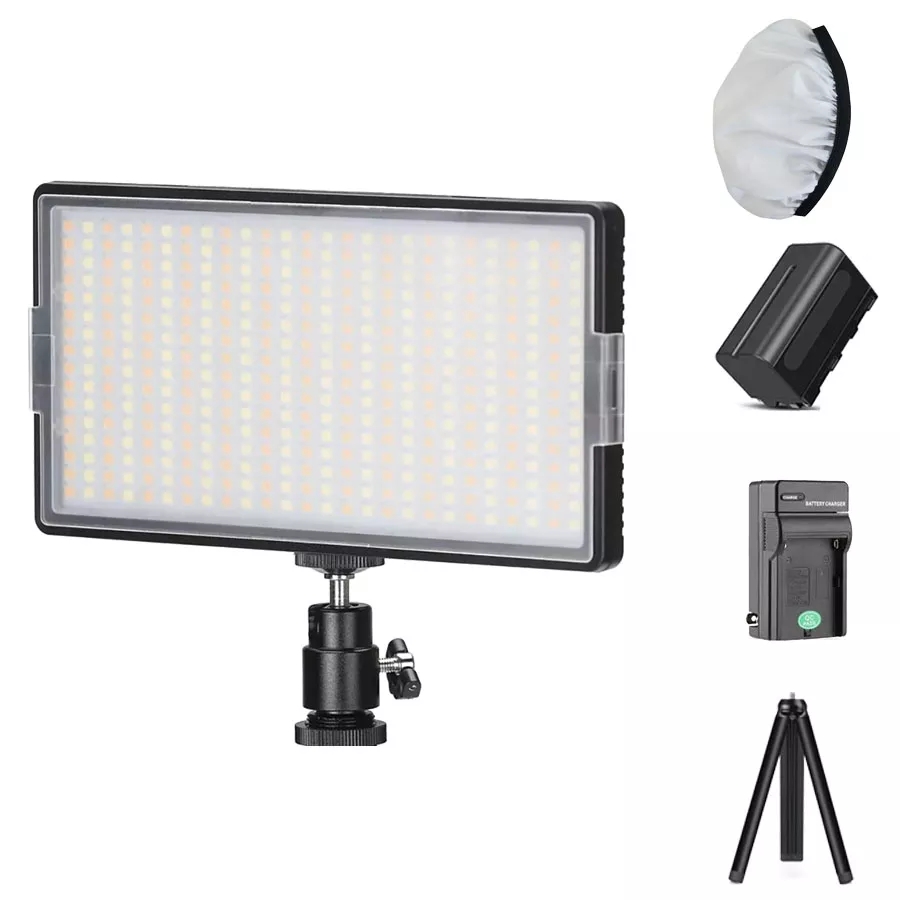 Zoom Lighting Kit - Luz LED de estudio fotográfico 416