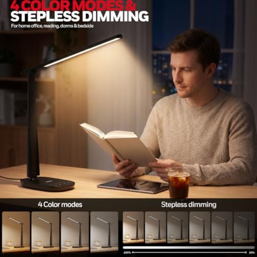 Lámpara de Escritorio LED para - Home Office Desks reseña y precio