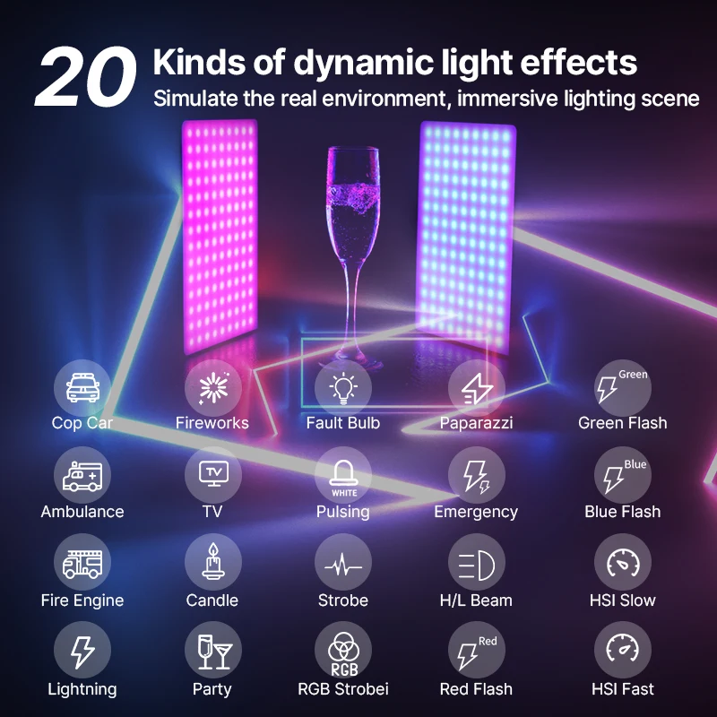 Ulanzi LT003 RGB luz de vídeo  - Zoom Lighting Kit reseña y precio