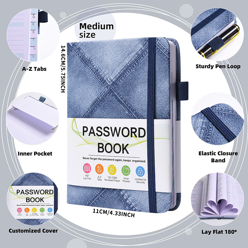 Libreta de Contraseñas con Tex - Home Office Phone Number reseña y precio