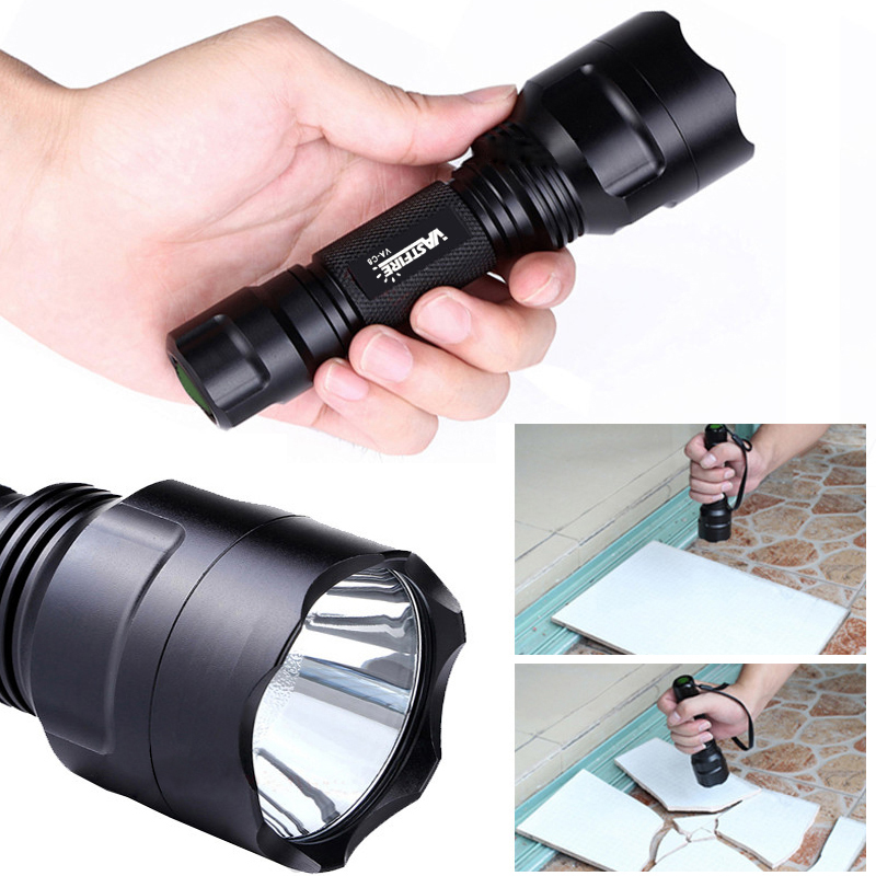 Linterna LED táctica de caza,  - Zoom Lighting Kit reseña y precio