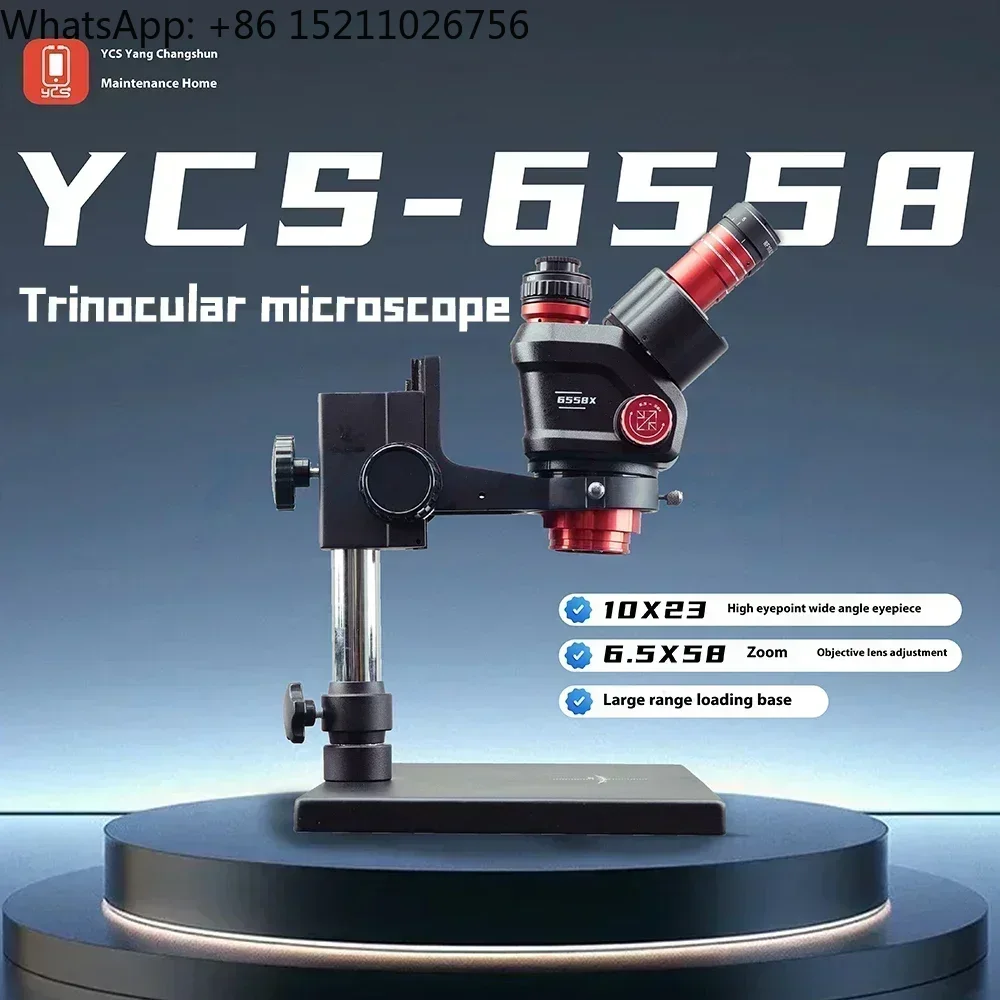 Microscopio Trinocular YCS 655 - Zoom Lighting Kit reseña y precio