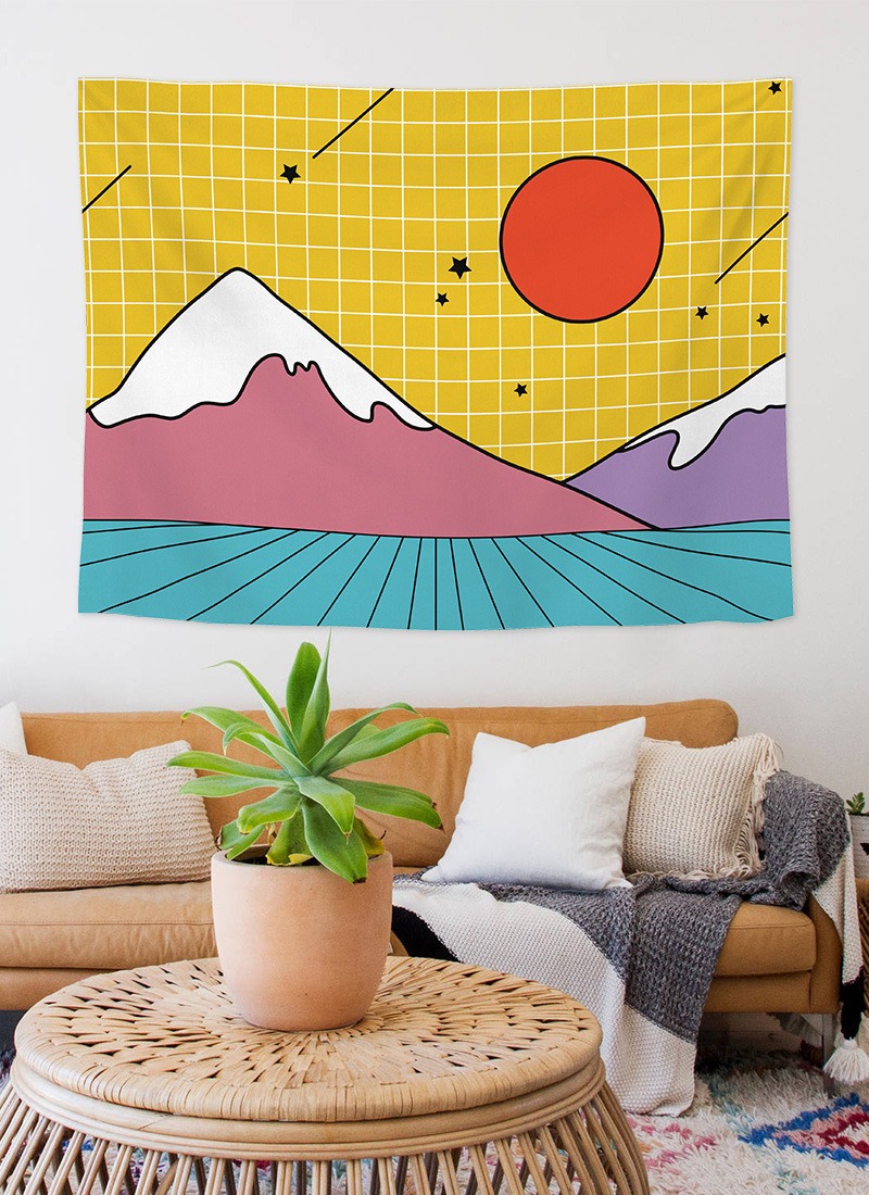 Fondo de dibujos animados abst - Home Office Backdrop reseña y precio