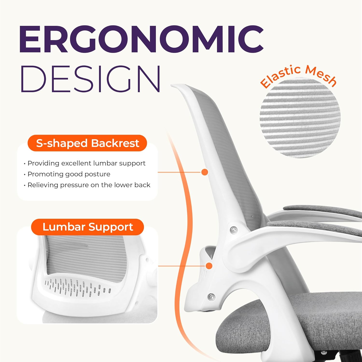 Silla de Oficina Ergonómica de - Home Office Desks reseña y precio