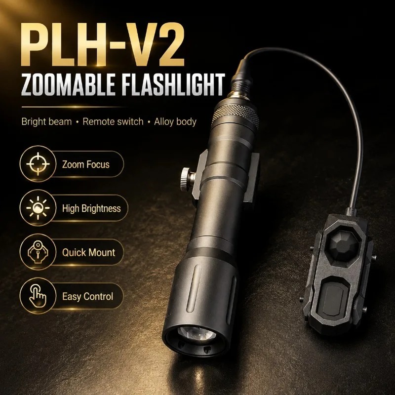 Linterna robusta PLH‑V2 de mon - Zoom Lighting Kit reseña y precio
