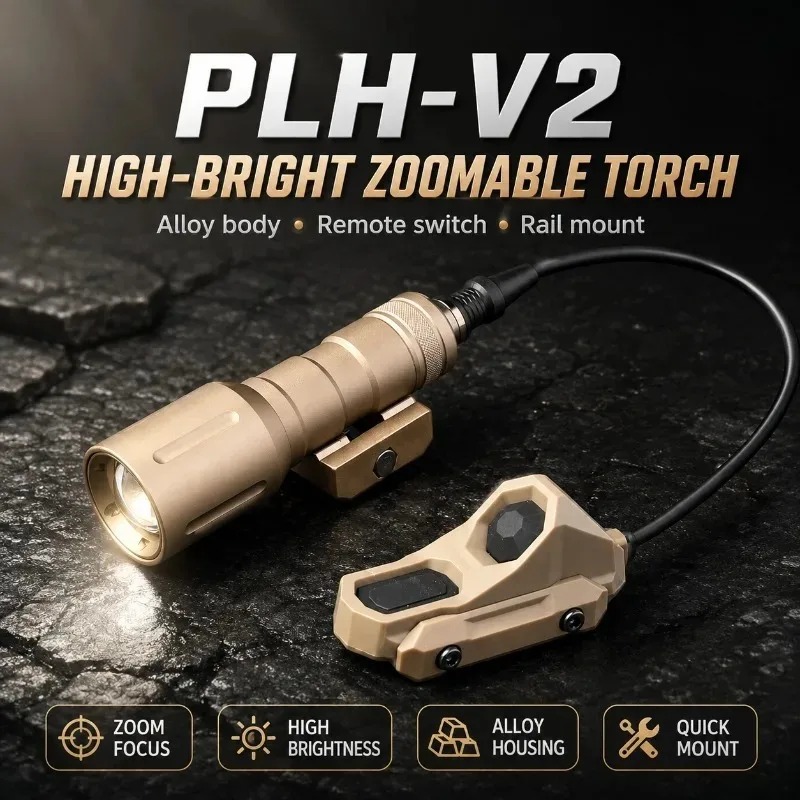 Linterna robusta PLH‑V2 de mon - Zoom Lighting Kit reseña y precio