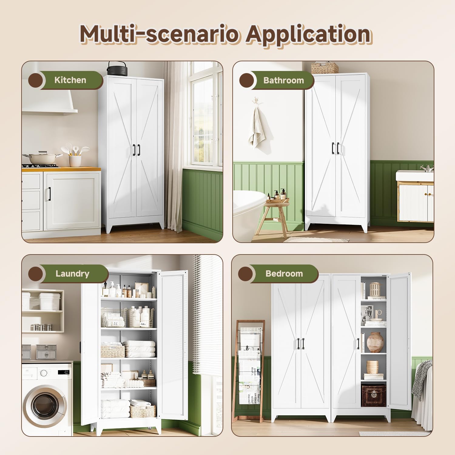 Armario de Almacenamiento Metá - Home Office Kitchen reseña y precio