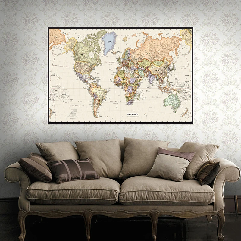 Fondo de fotografía de mapa de - Home Office Backdrop reseña y precio