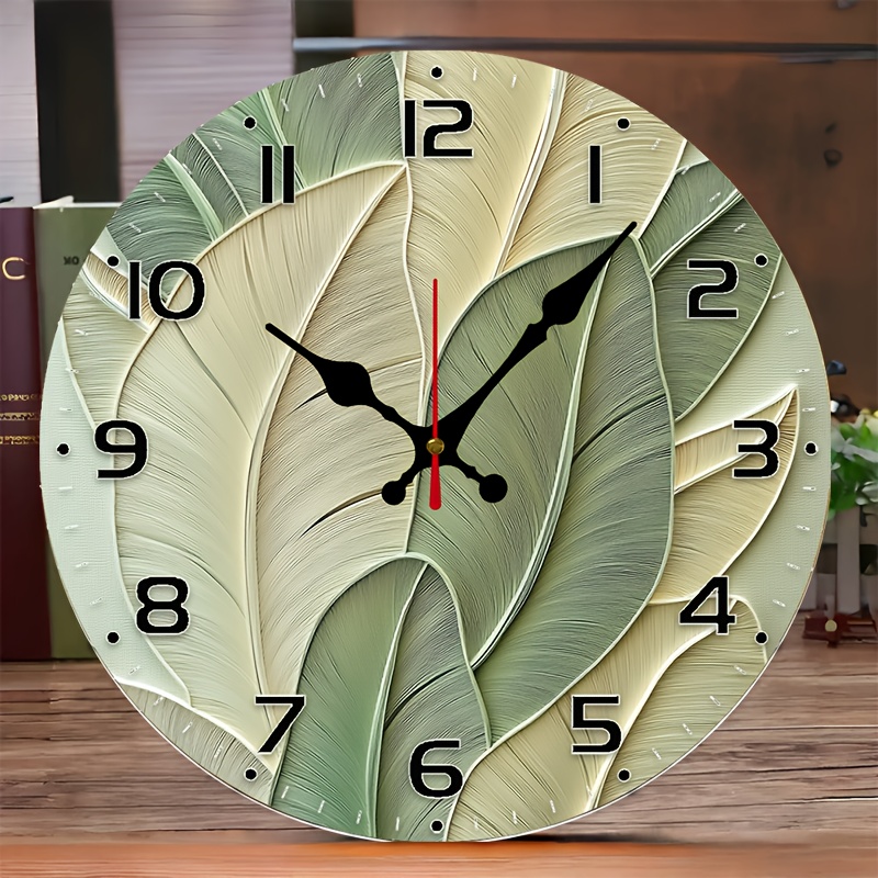 Reloj de pared moderno vintage - Home Office Backdrop reseña y precio