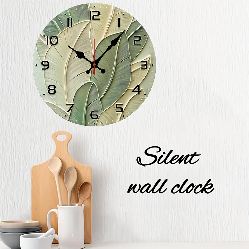 Reloj de pared moderno vintage - Home Office Backdrop reseña y precio