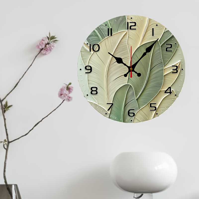 Reloj de pared moderno vintage - Home Office Backdrop reseña y precio
