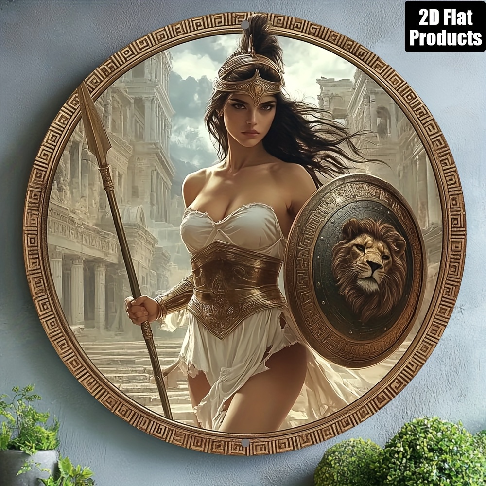 Arte de Pared Redondo de Guerr - Home Office Kitchen reseña y precio