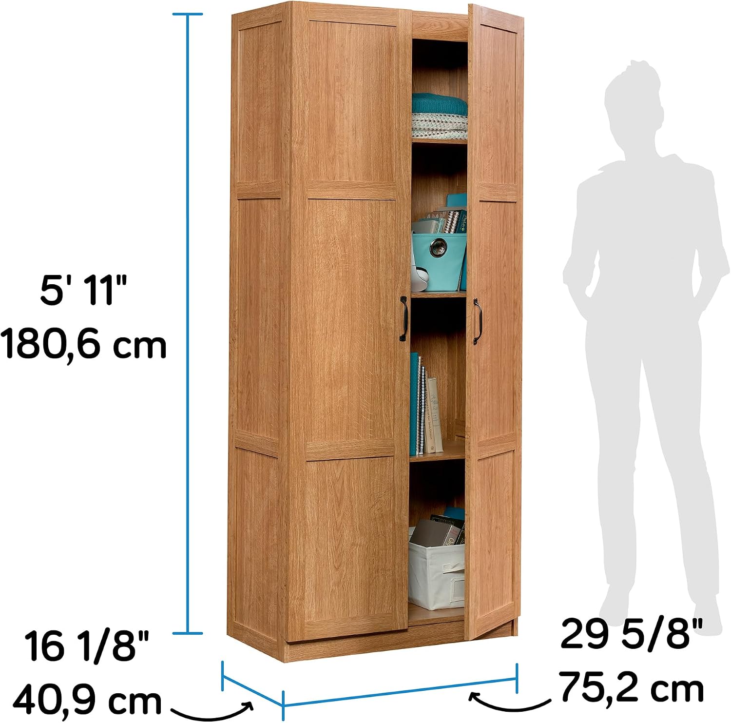 Armario de Almacenamiento Alto - Home Office Kitchen reseña y precio