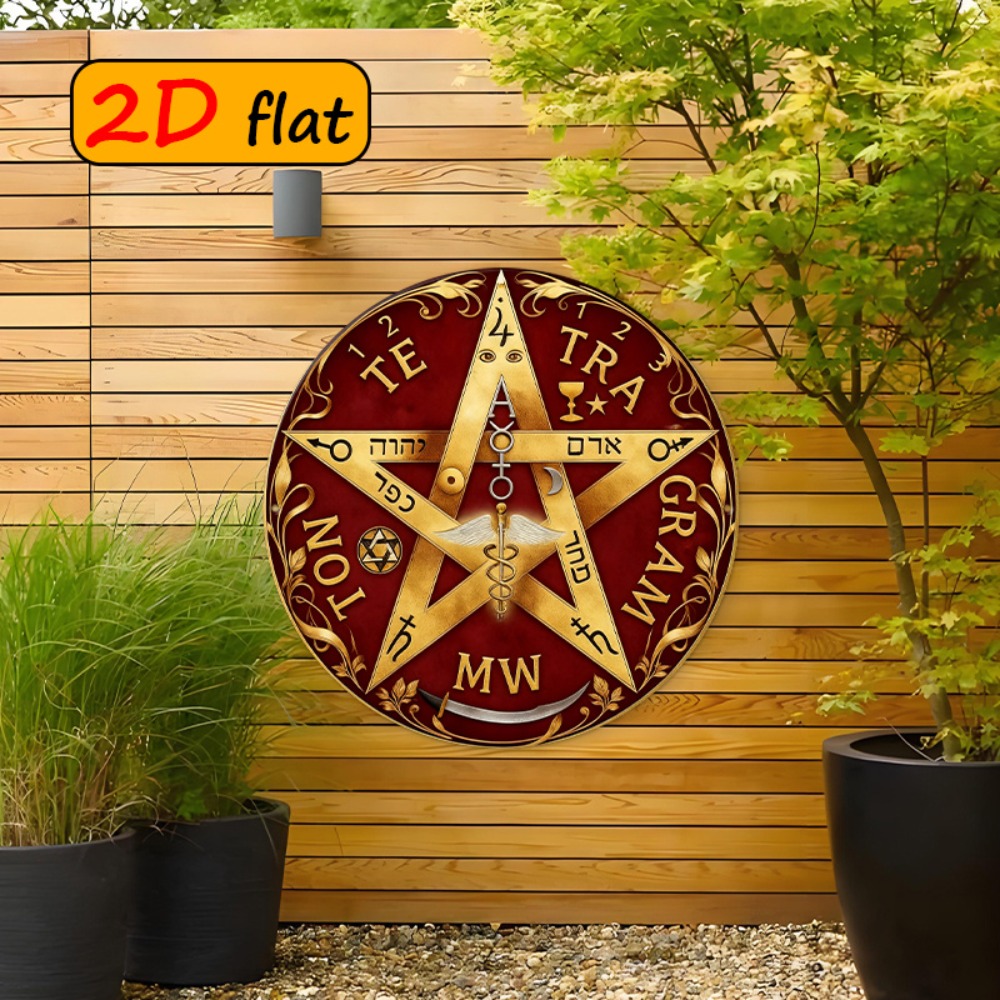 CIFBUY Arte de pared de metal  - Free Home Office reseña y precio